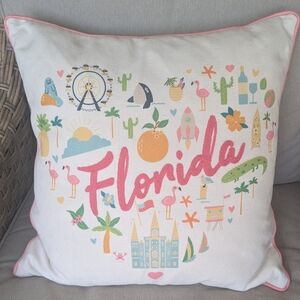 Florida Decorative Pillow